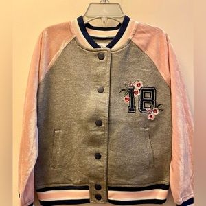 Embroidered Varsity Jacket